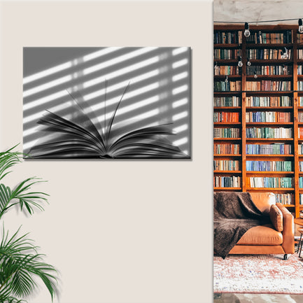 Decor Elements Book Cryptic Canvas Wall Art - Image by Tailored Canvases