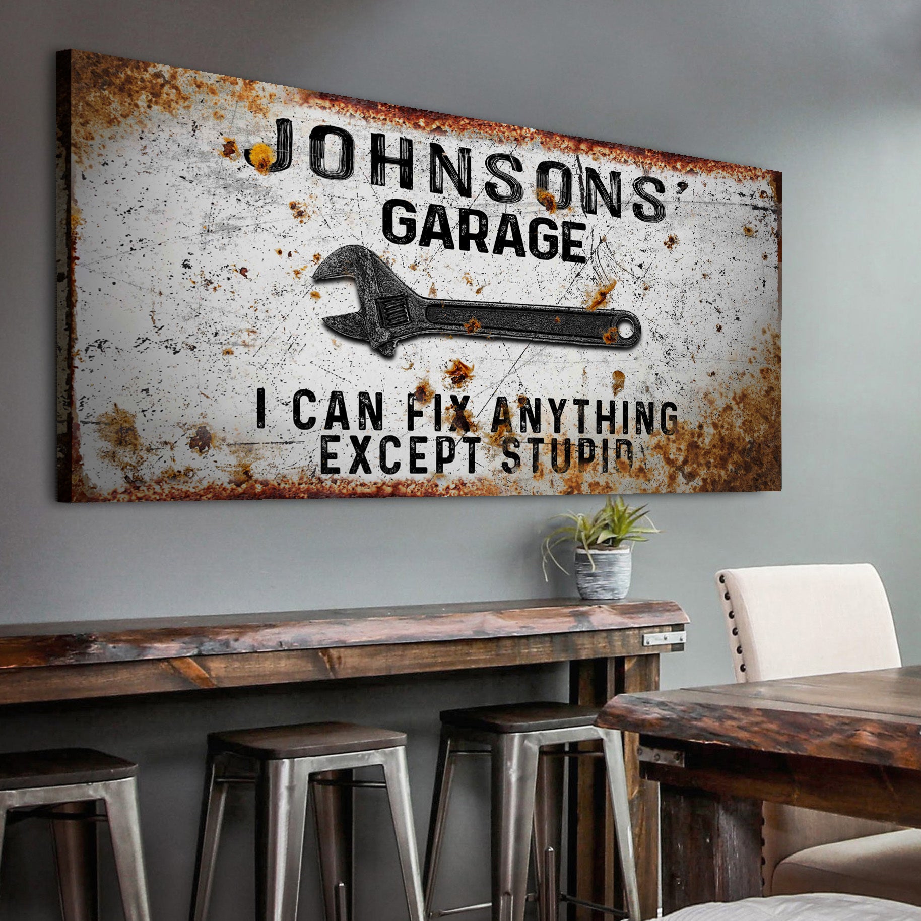 Garage Sign I Style 1 - Image by Tailored Canvases