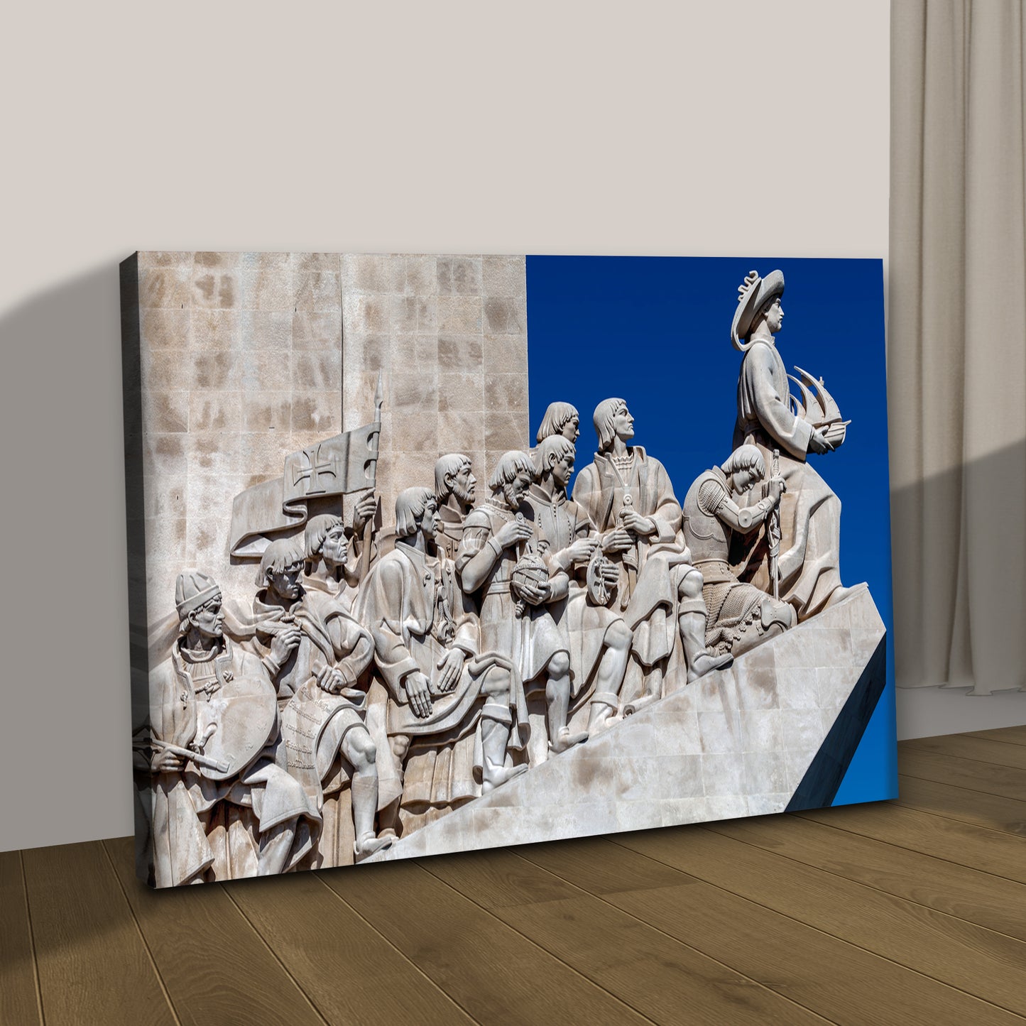 Monument Lisbon's Discoveries Canvas Wall Art Style 2 - Image by Tailored Canvases