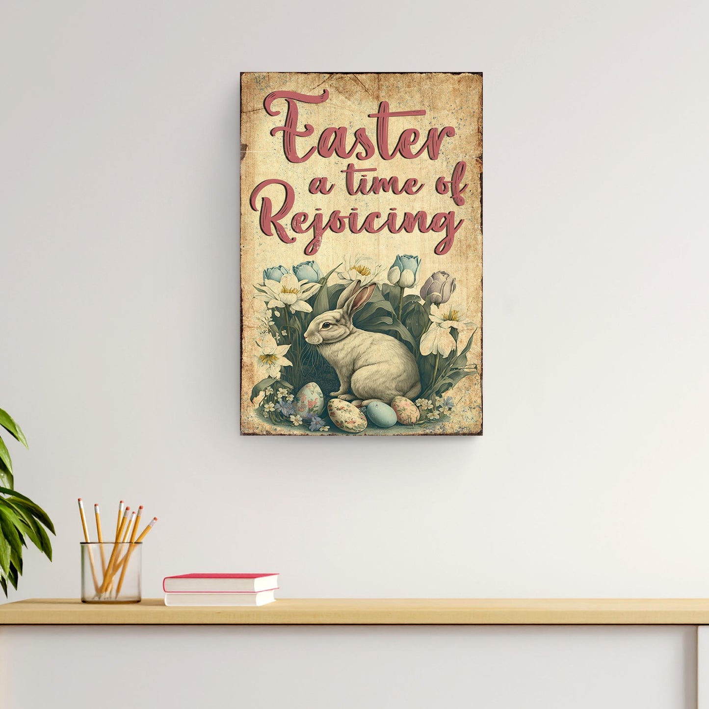 A Time Of Rejoicing Sign Style 1 - Image by Tailored Canvases