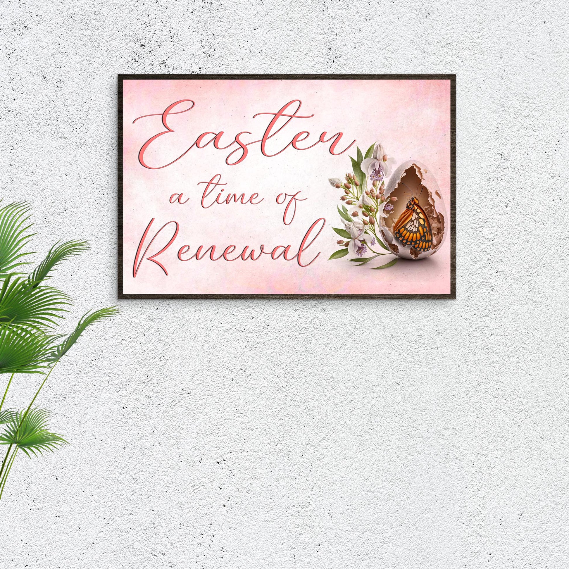 A Time Of Renewal Sign Style 1 - Image by Tailored Canvases