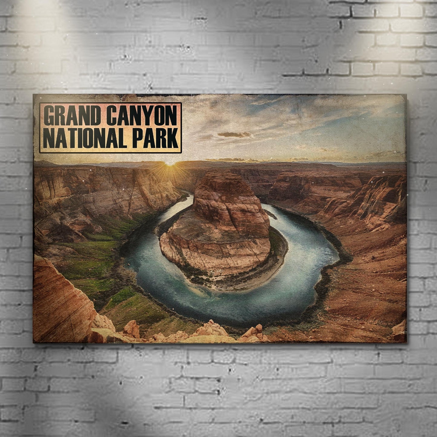 Grand Canyon Canvas Wall Art II - Image by Tailored Canvases
