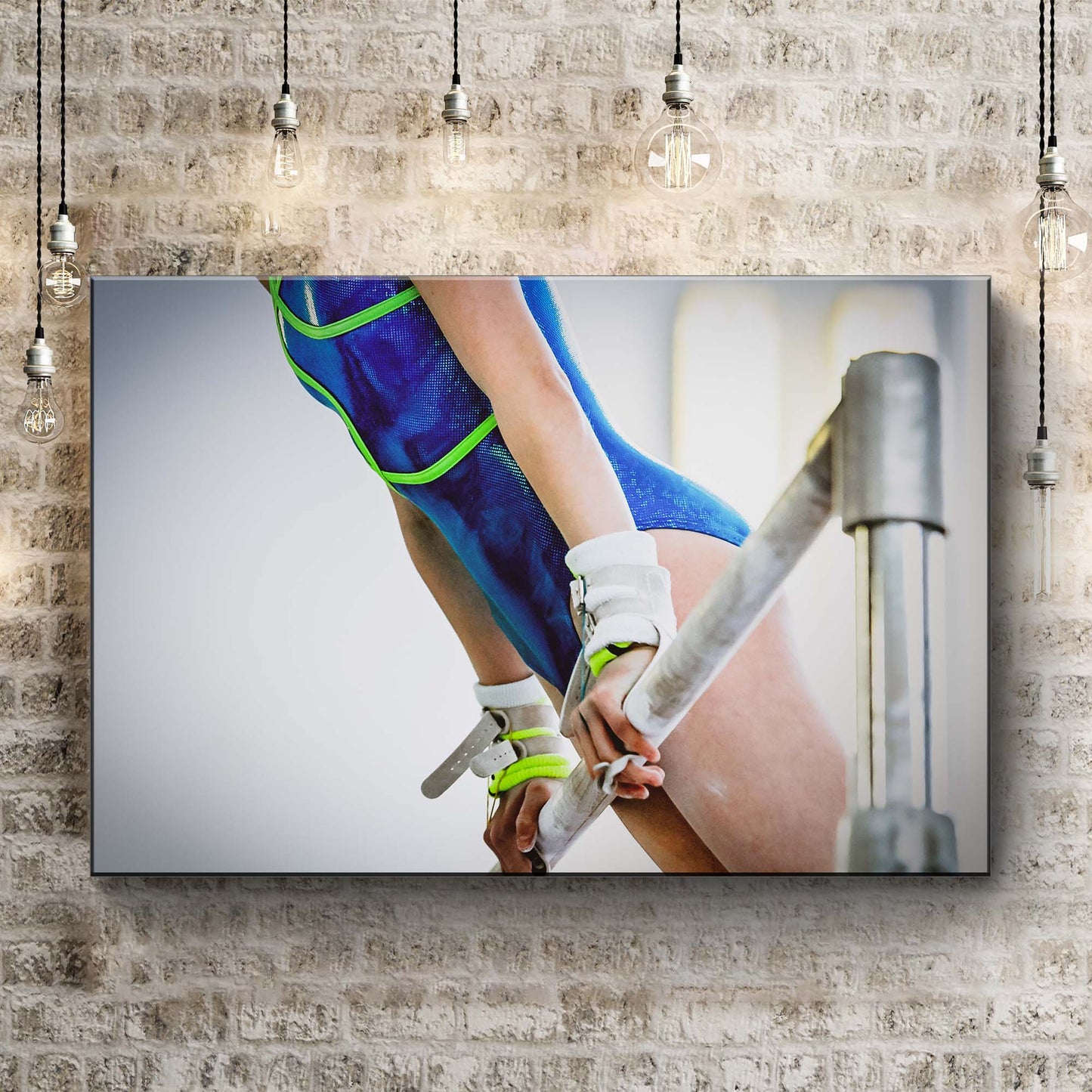 Gymnastics Bar Canvas Wall Art Style 1 - Image by Tailored Canvases