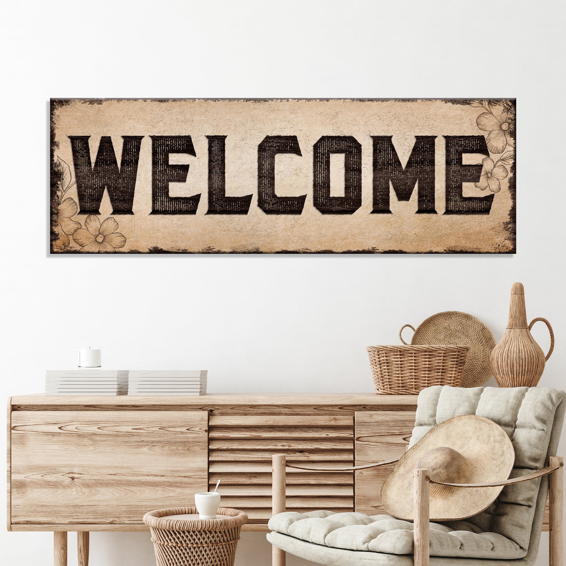Welcome Sign II - Image by Tailored Canvases