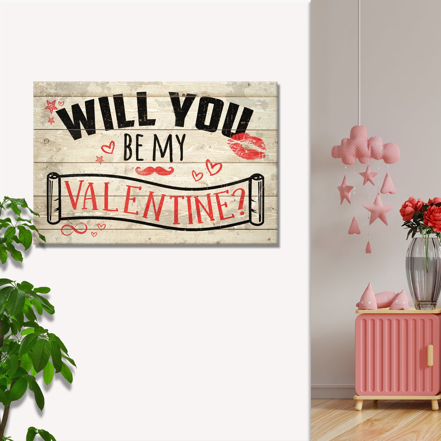 You're My Valentine Sign Style 1 - Image by Tailored Canvases
