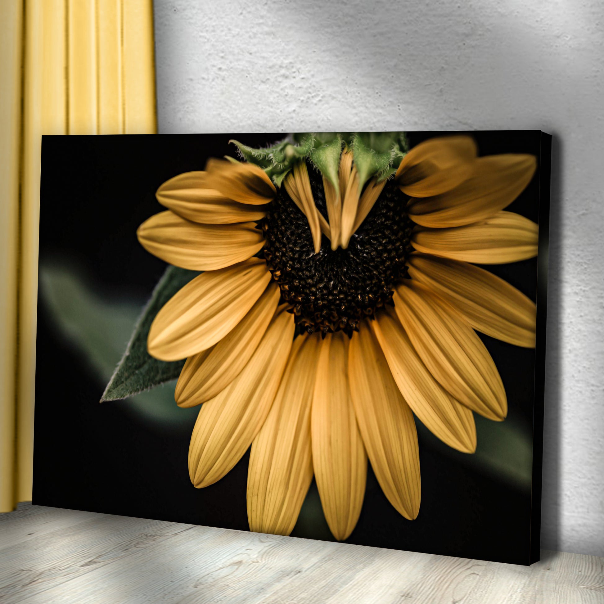 Classic Sunflower Canvas Wall Art Style 1 - Image by Tailored Canvases