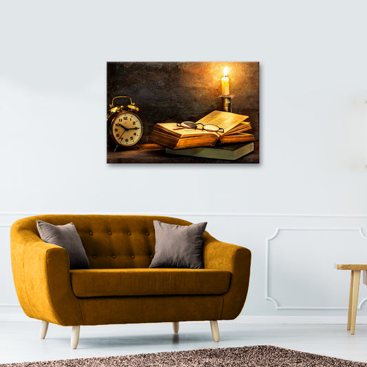 Decor Elements Book Vintage Canvas Wall Art - Image by Tailored Canvases