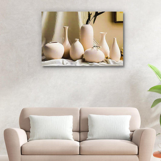 Decor Elements Vase Minimalist Canvas Wall Art - Image by Tailored Canvases
