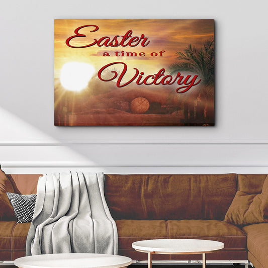 A Time Of Victory Sign - Image by Tailored Canvases