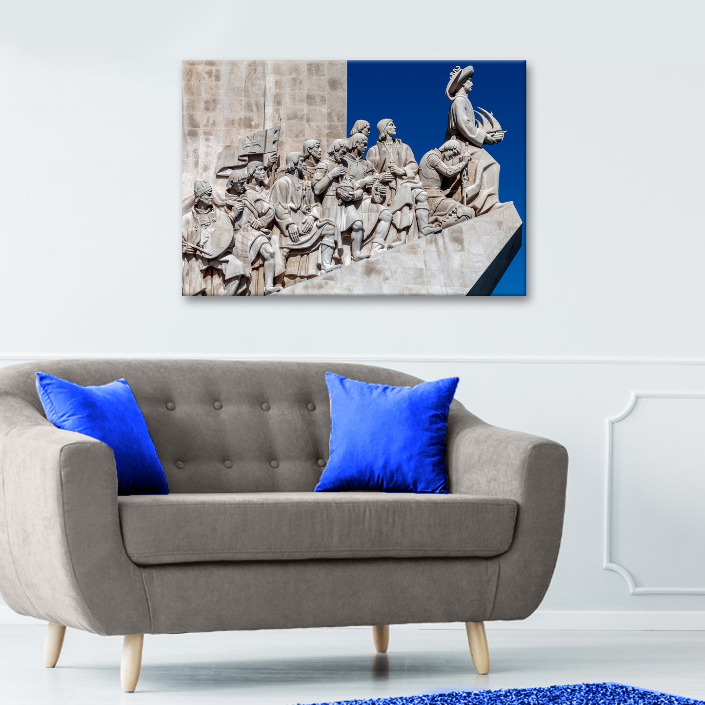 Monument Lisbon's Discoveries Canvas Wall Art   - Image by Tailored Canvases