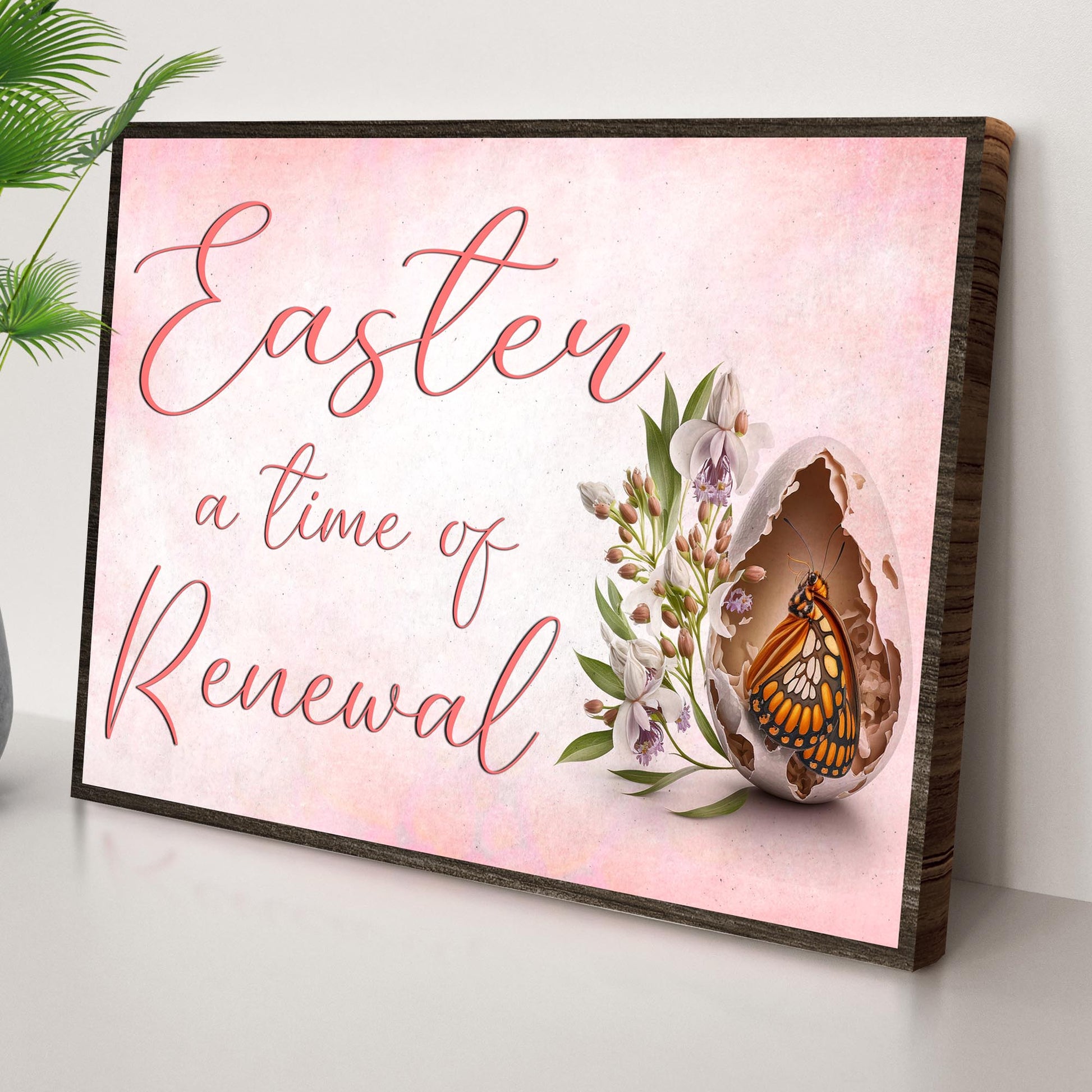 A Time Of Renewal Sign Style 2 - Image by Tailored Canvases