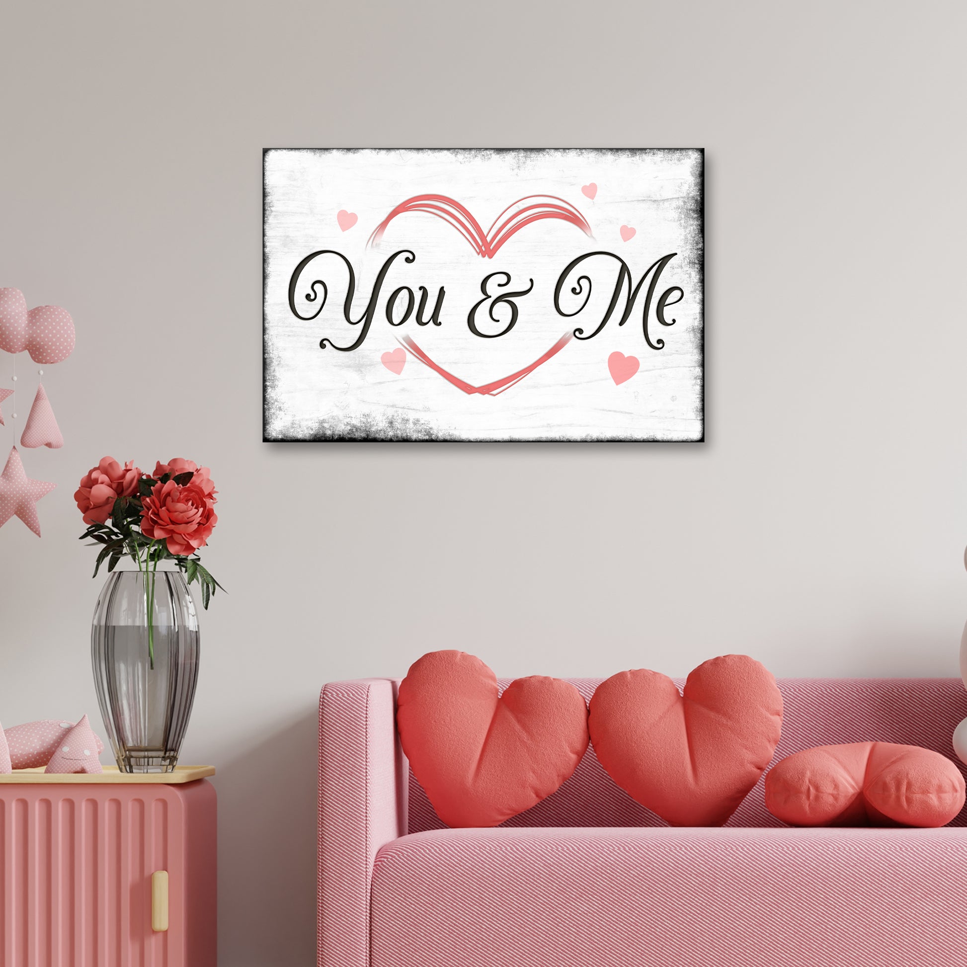 Valentine Sweet Love Letters Sign II - Image by Tailored Canvases