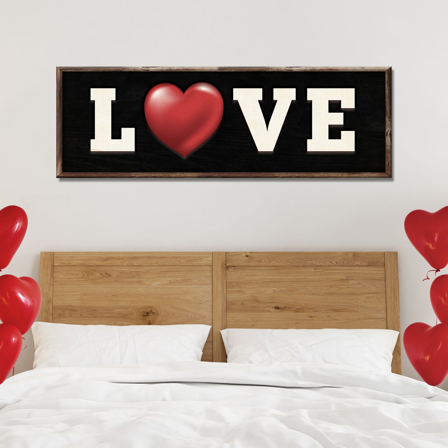 Valentine's Day LOVE Sign Style 1 - Image by Tailored Canvases