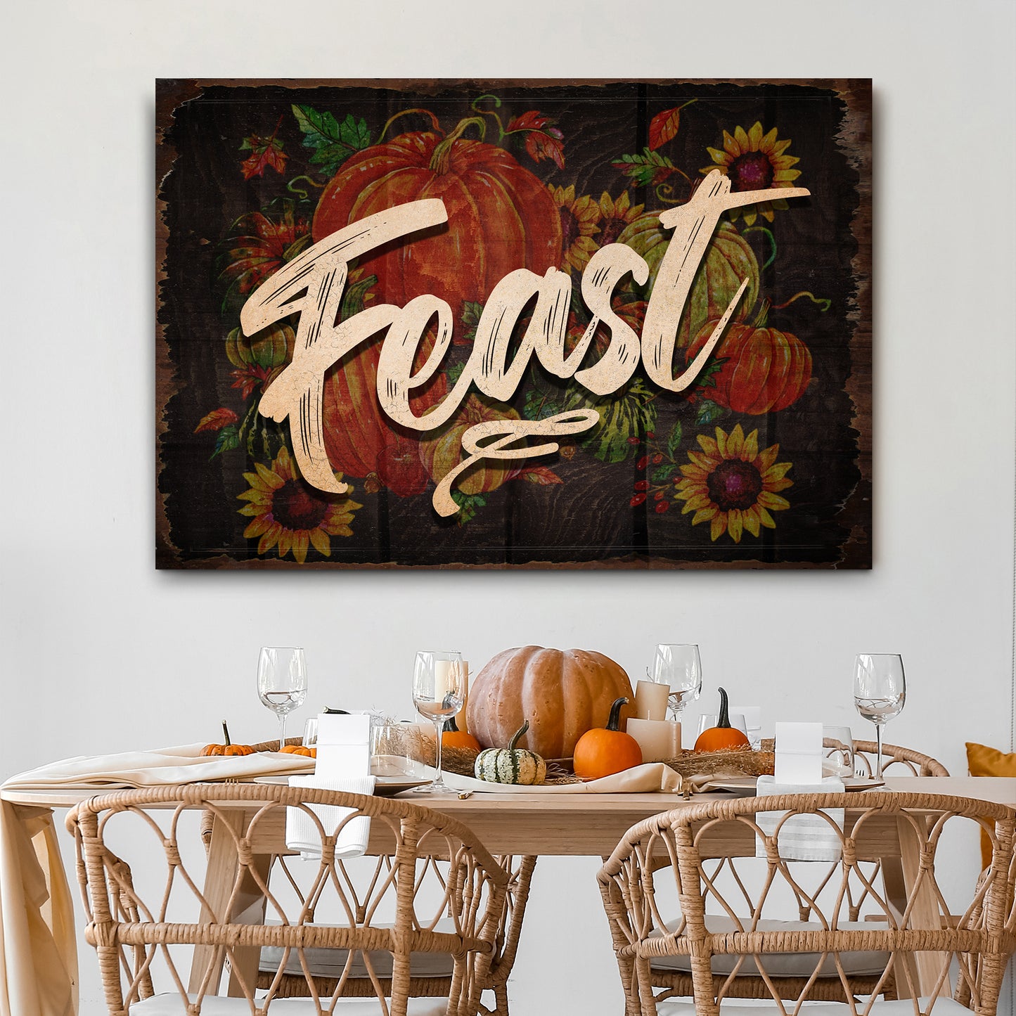 Feast Sign - Image by Tailored Canvases