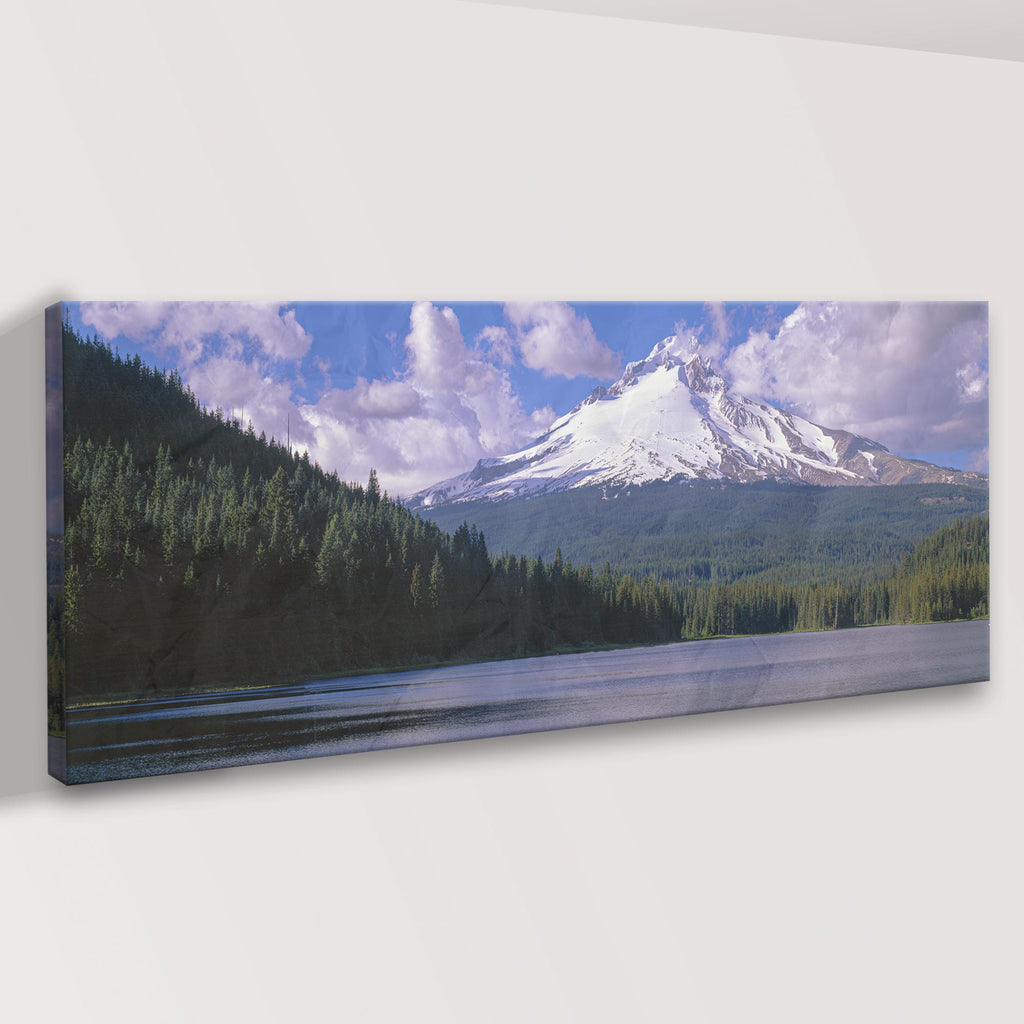 Snow Capped Mount Hood Canvas Wall Art by Tailored Canvases