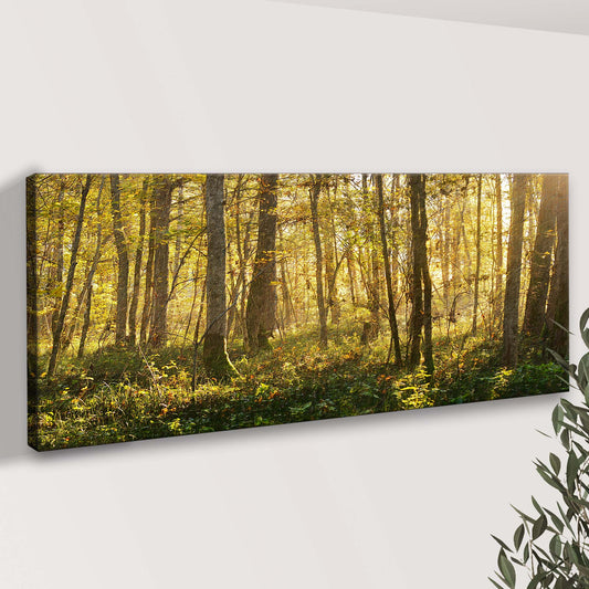 Silent Forest Trees Canvas Wall Art - Image by Tailored Canvases