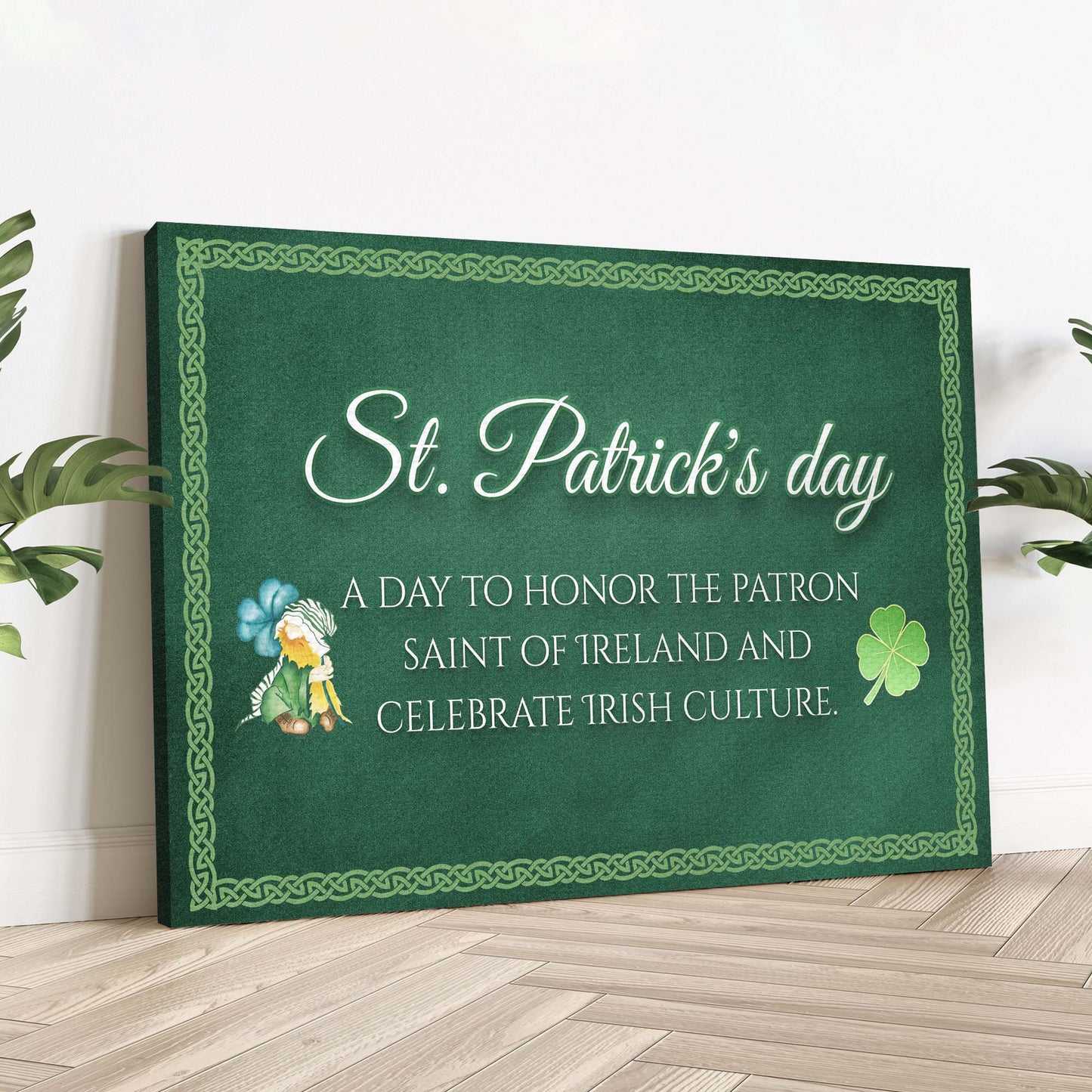 St. Patrick's Day Sign II Style 2 - Image by Tailored Canvases