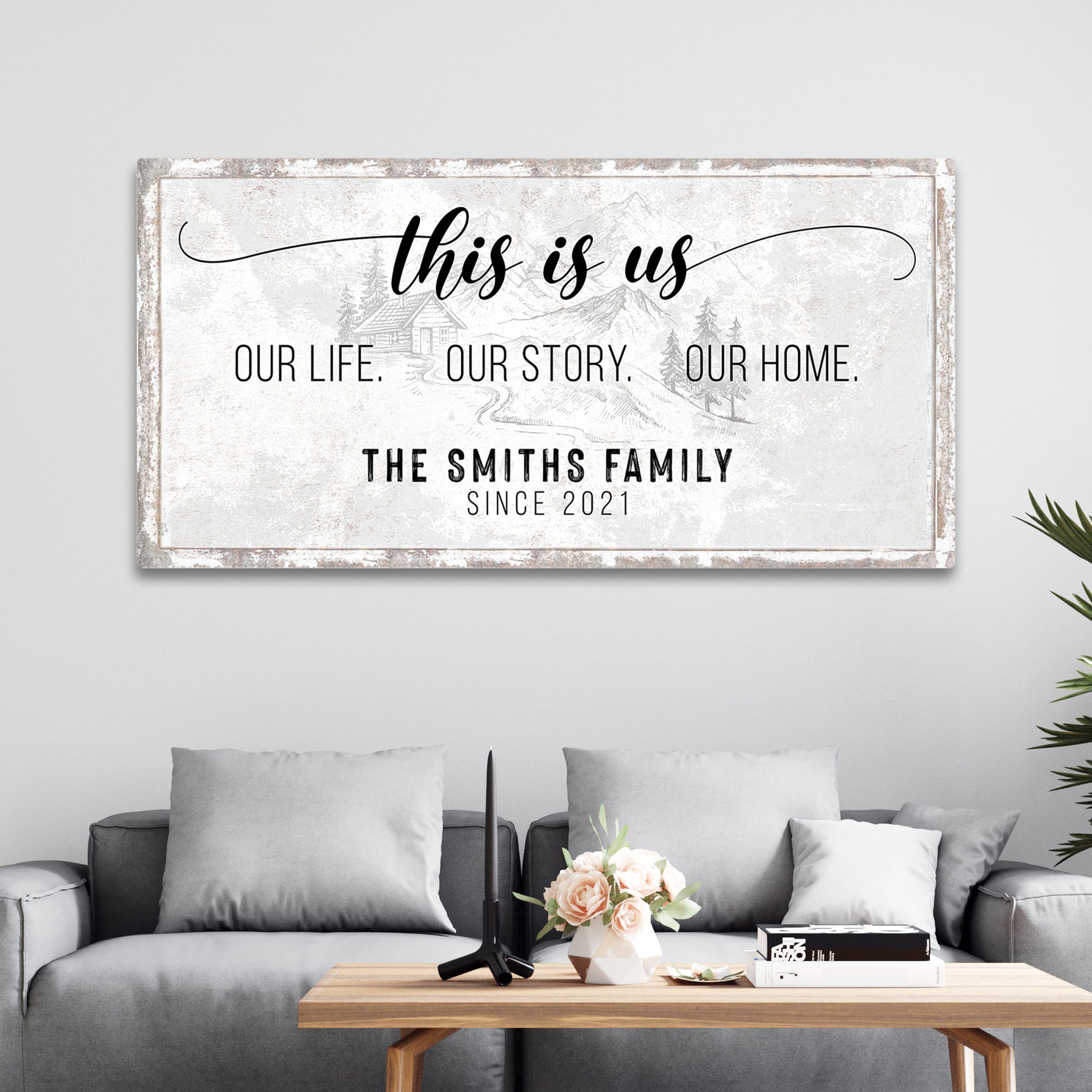 This Is Us Sign III - Image by Tailored Canvases