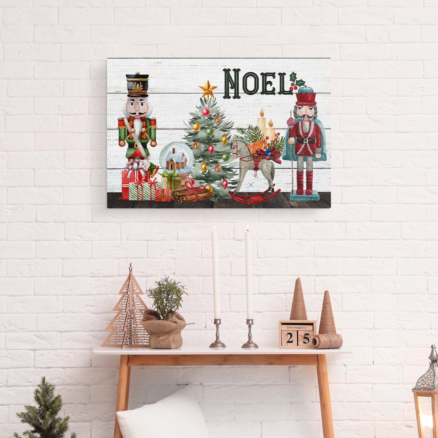 Nutcrackers Noel Sign