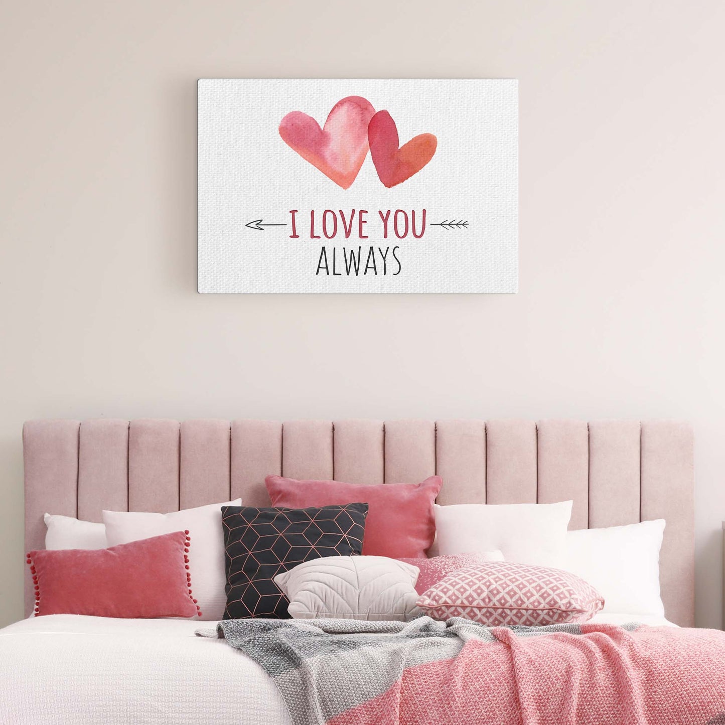 Valentine I Love You Sign - Image by Tailored Canvases