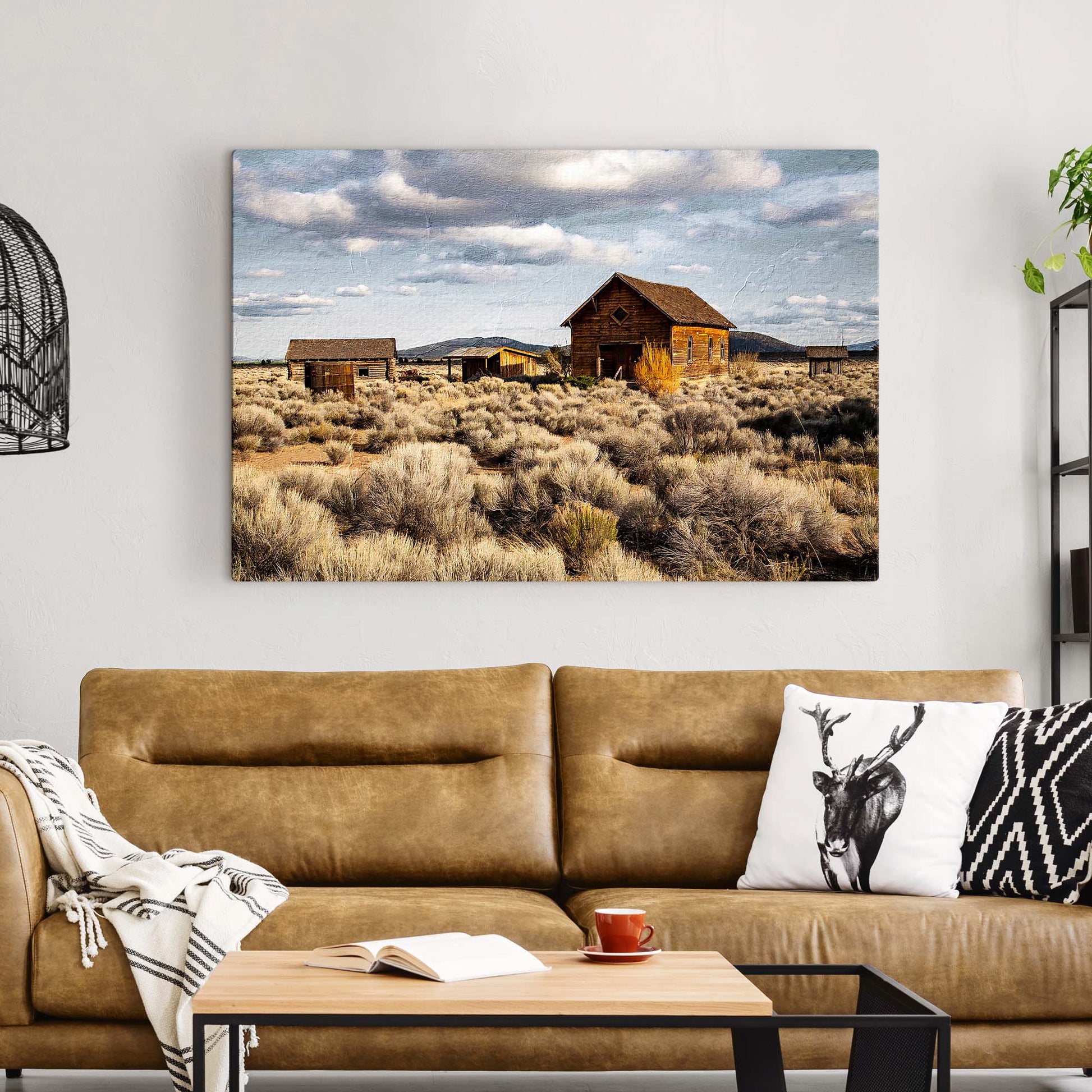 Farm Old Country Canvas Wall Art - Image by Tailored Canvases
