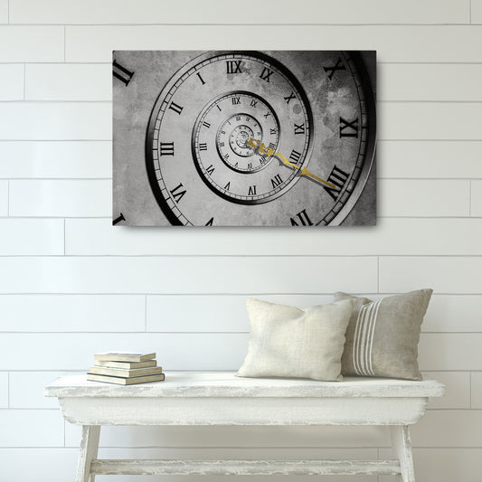 Decor Elements Clock Pop Canvas Wall Art - by Tailored Canvases