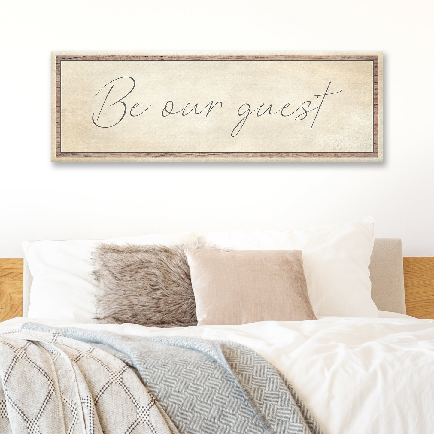 Be Our Guest Style 2 - Image by Tailored Canvases