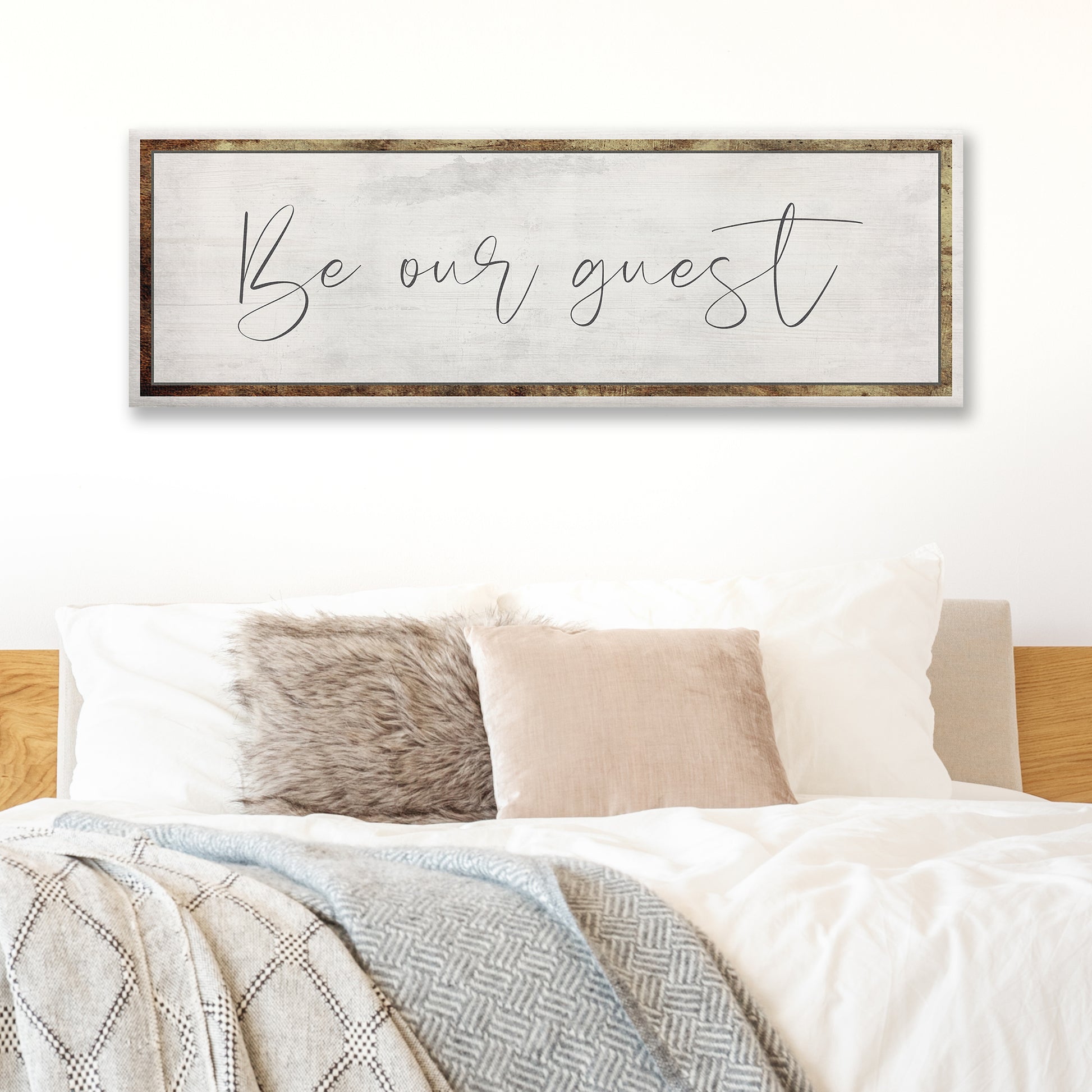 Be Our Guest Style 1 - Image by Tailored Canvases