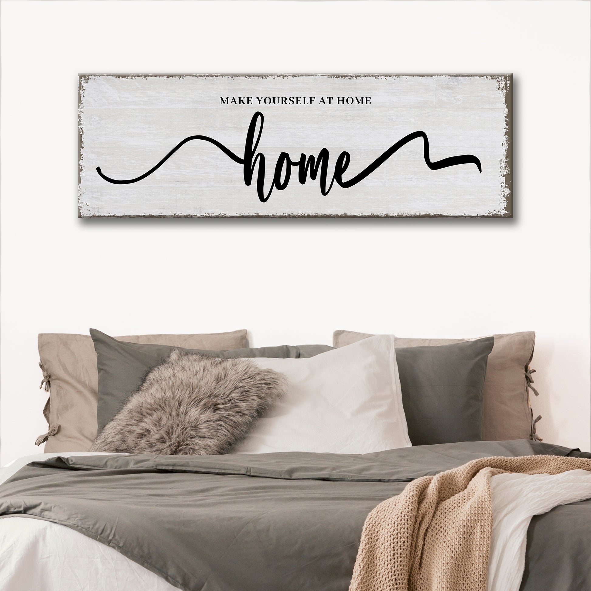Make Yourself At Home Style 3 - Image by Tailored Canvases