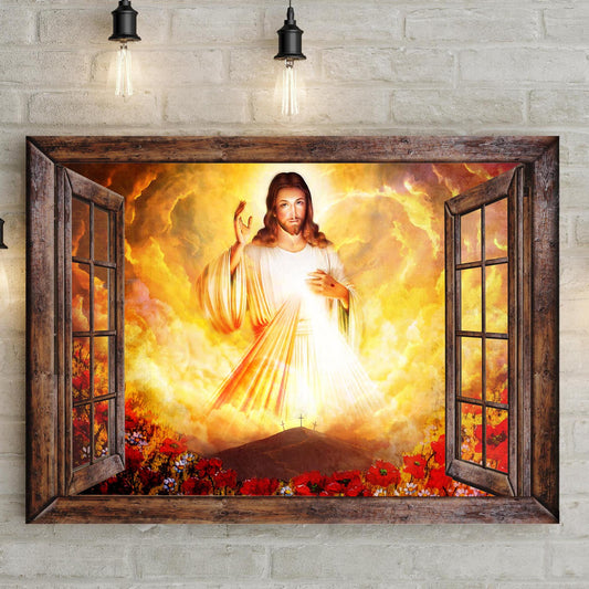Divine Mercy Canvas Wall Art - Image by Tailored Canvases