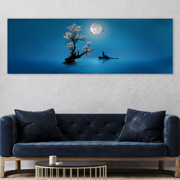 Alone Tree Canvas Wall Art VII