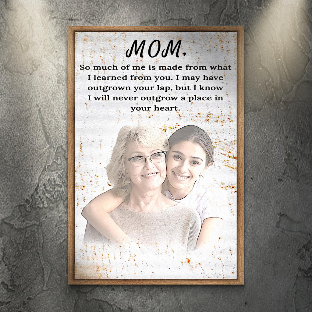 For Mom Sign | Customizable Canvas by Tailored Canvases