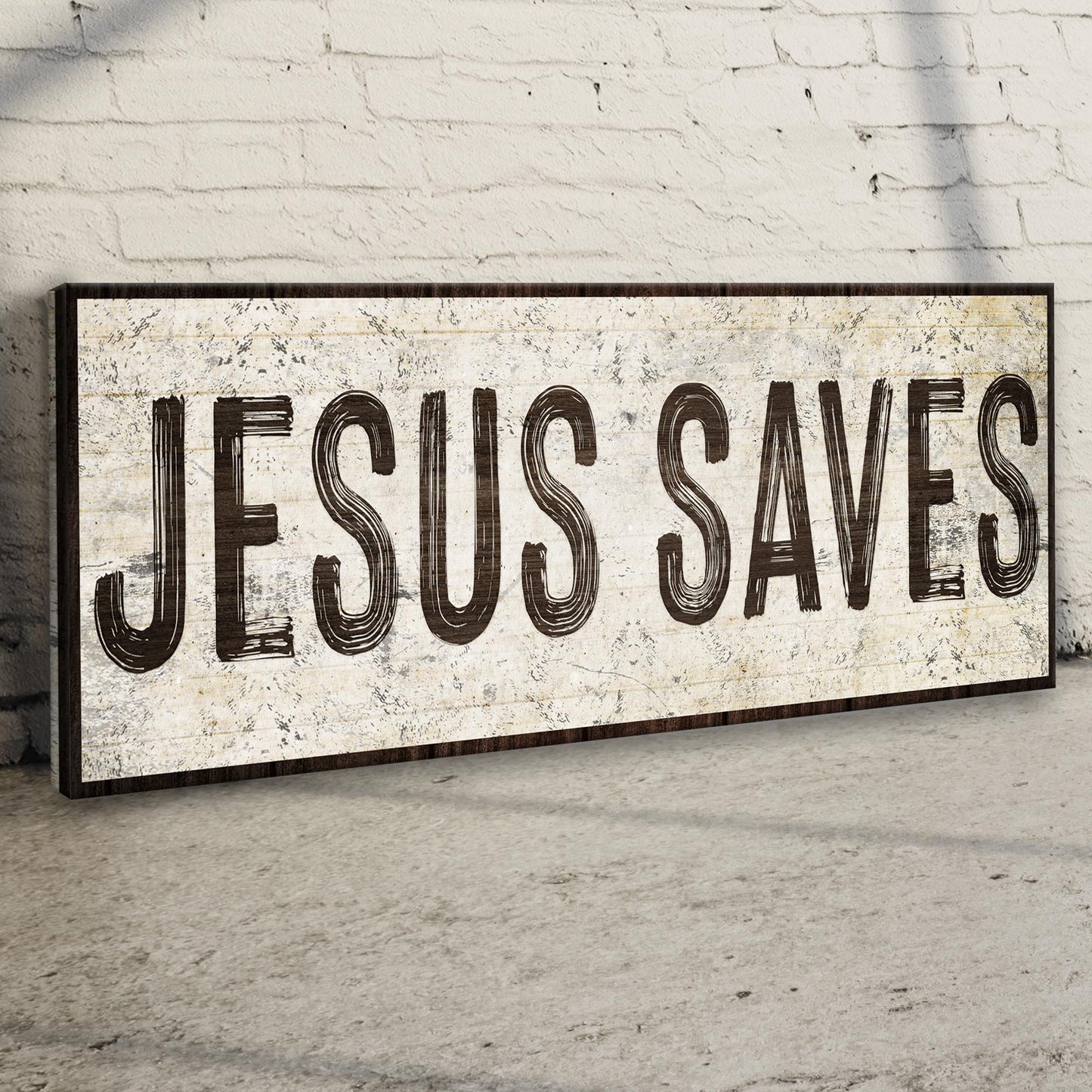 Jesus Saves Sign lll Style 1 - Image by Tailored Canvases