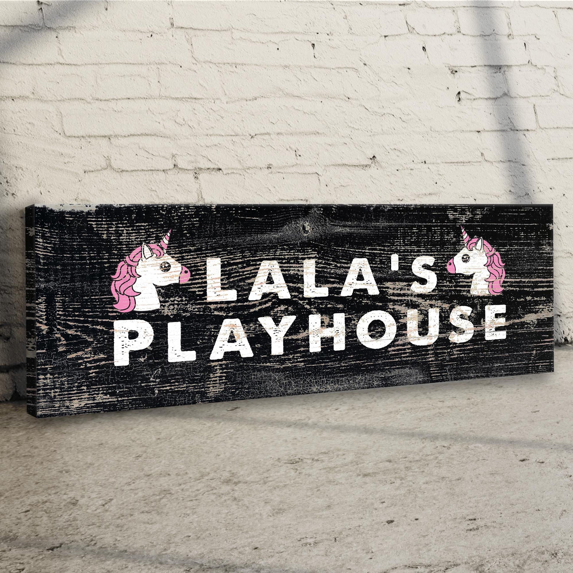 Kid Playhouse Sign II Style 1 - Image by Tailored Canvases