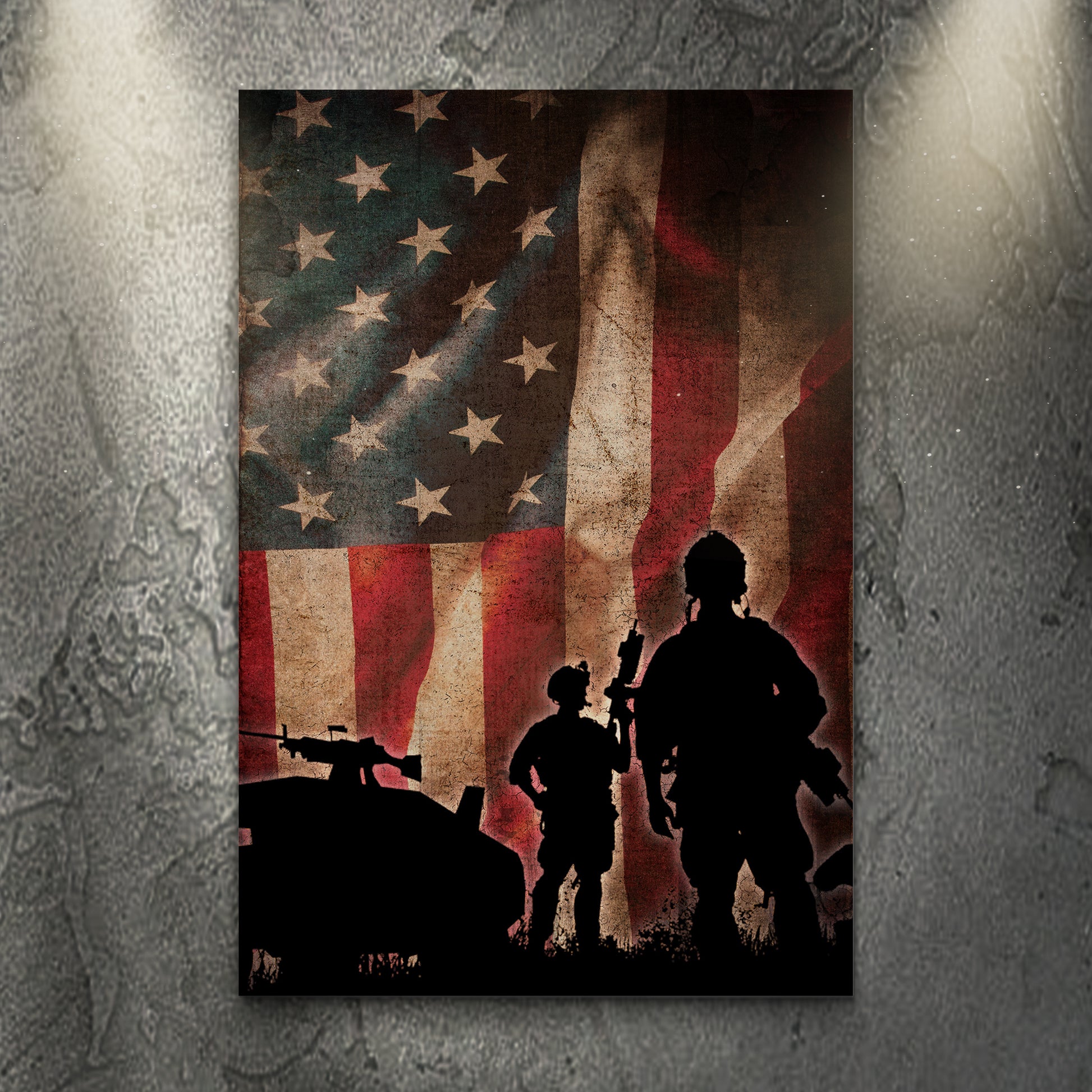 Veterans Honor Canvas Wall Art - Image by Tailored Canvases