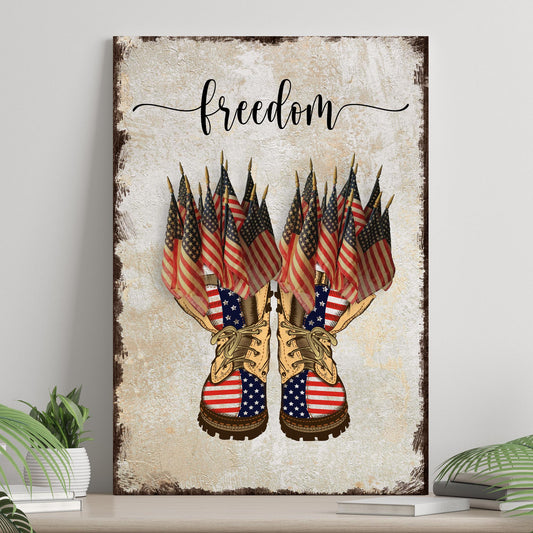 Freedom Sign II - Image by Tailored Canvases