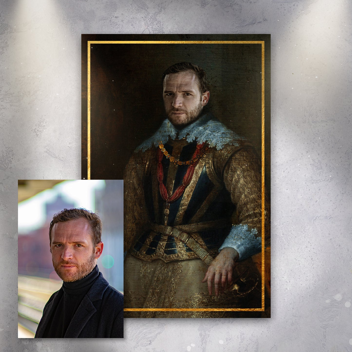 Royal Portrait Sign III - Image by Tailored Canvases
