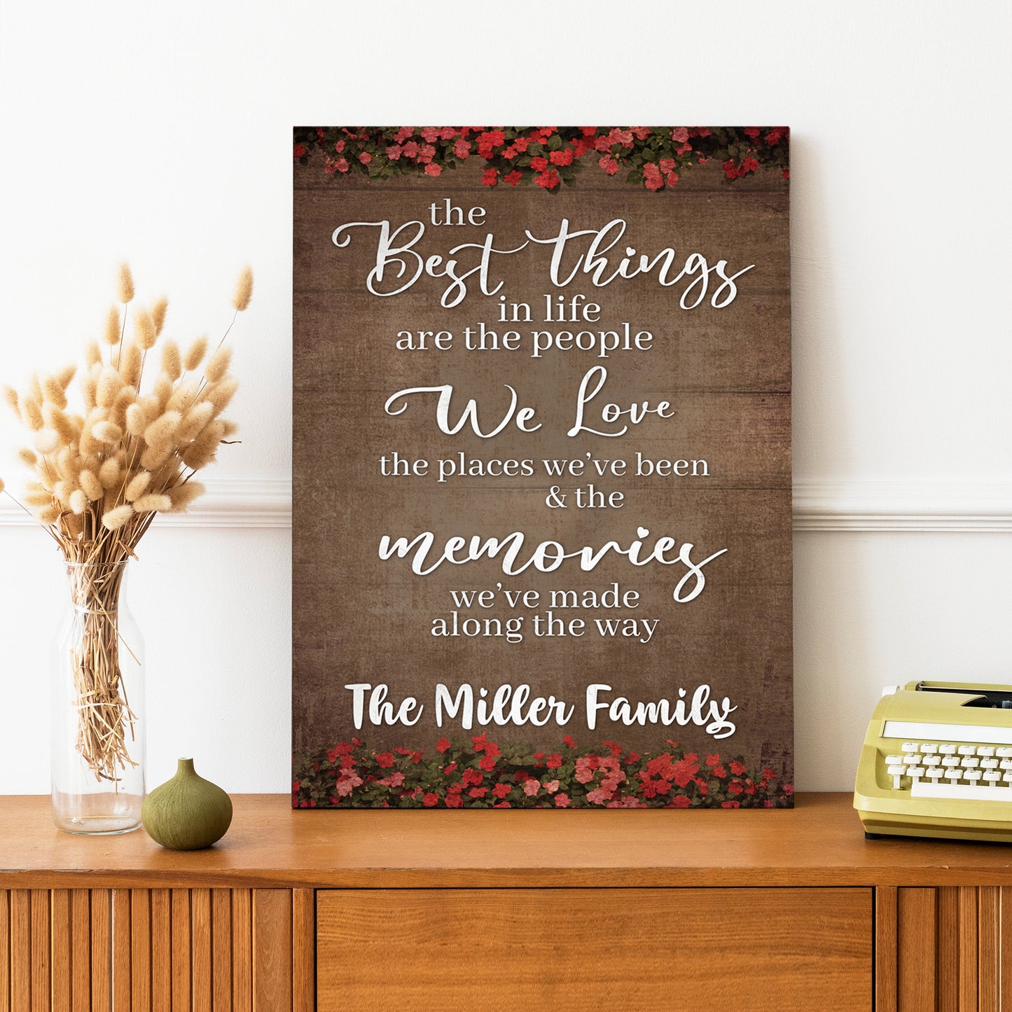 Best Things In Life Sign II Style 1 - Image by Tailored Canvases 