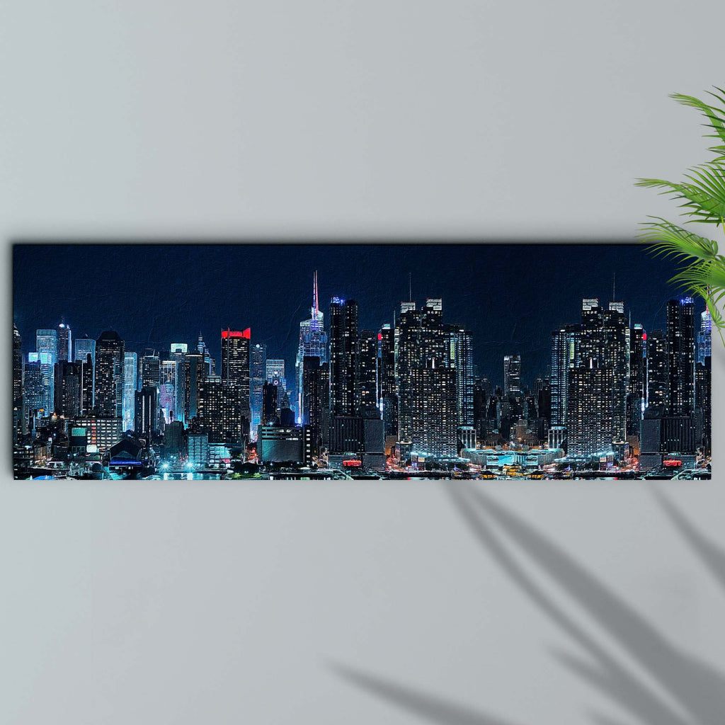 New York Panoramic Canvas Wall Art by Tailored Canvases