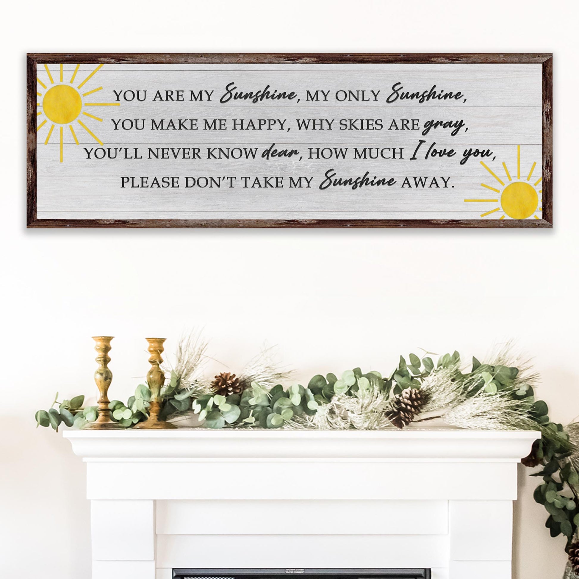 You Are My Sunshine Sign II Style 1 - Image by Tailored Canvases
