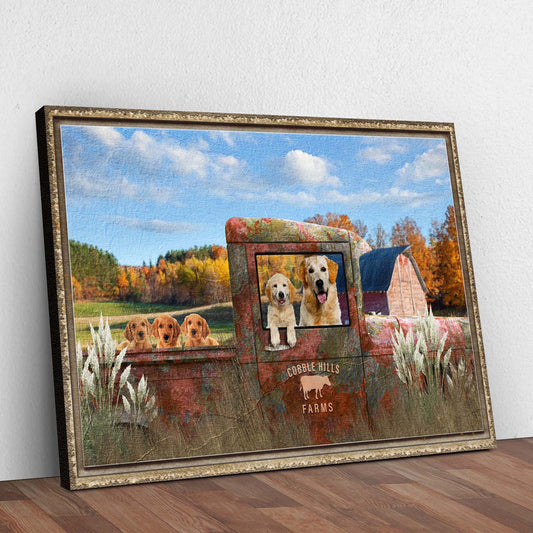 Pet Family Farm Name Sign - Image by Tailored Canvases