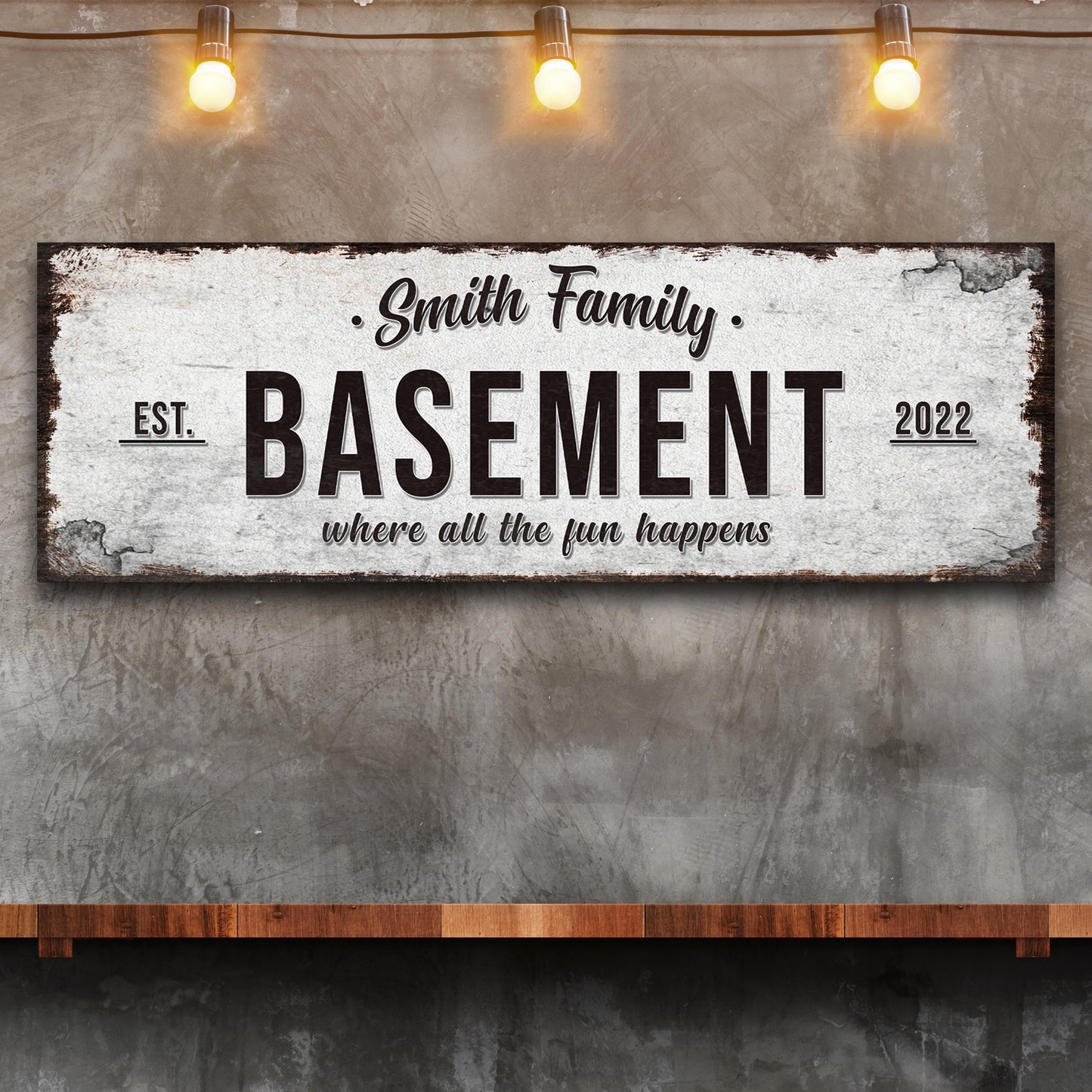 Family Basement Sign III