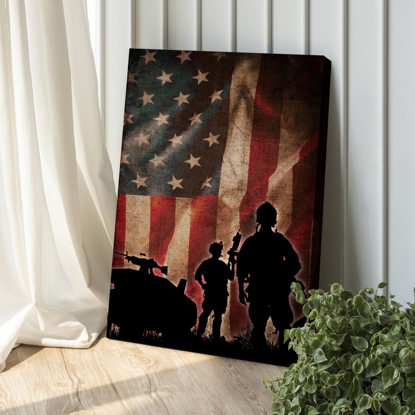 Veterans Honor Canvas Wall Art Style 1 - Image by Tailored Canvases