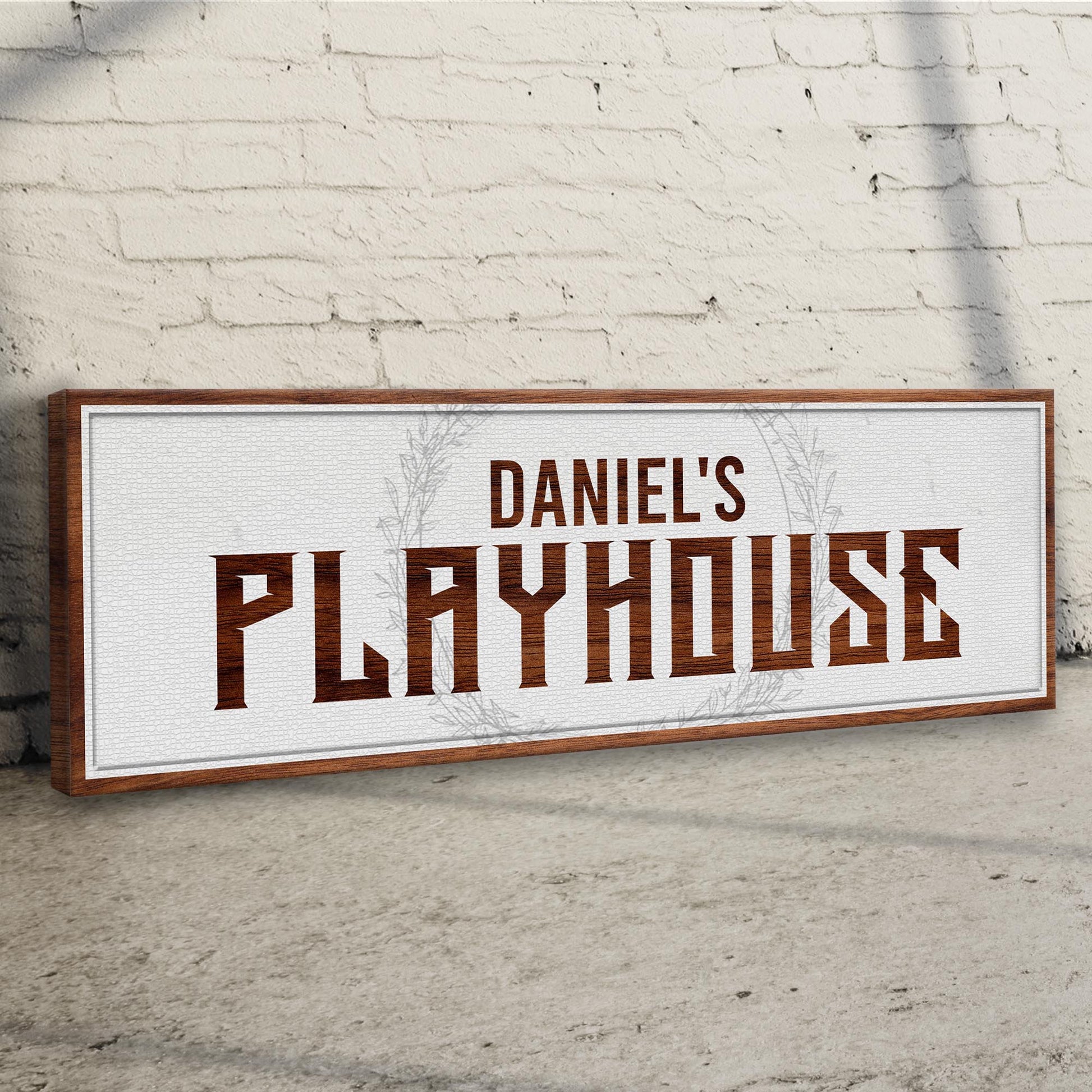 Kid Playhouse Sign Style 1 - Image by Tailored Canvases