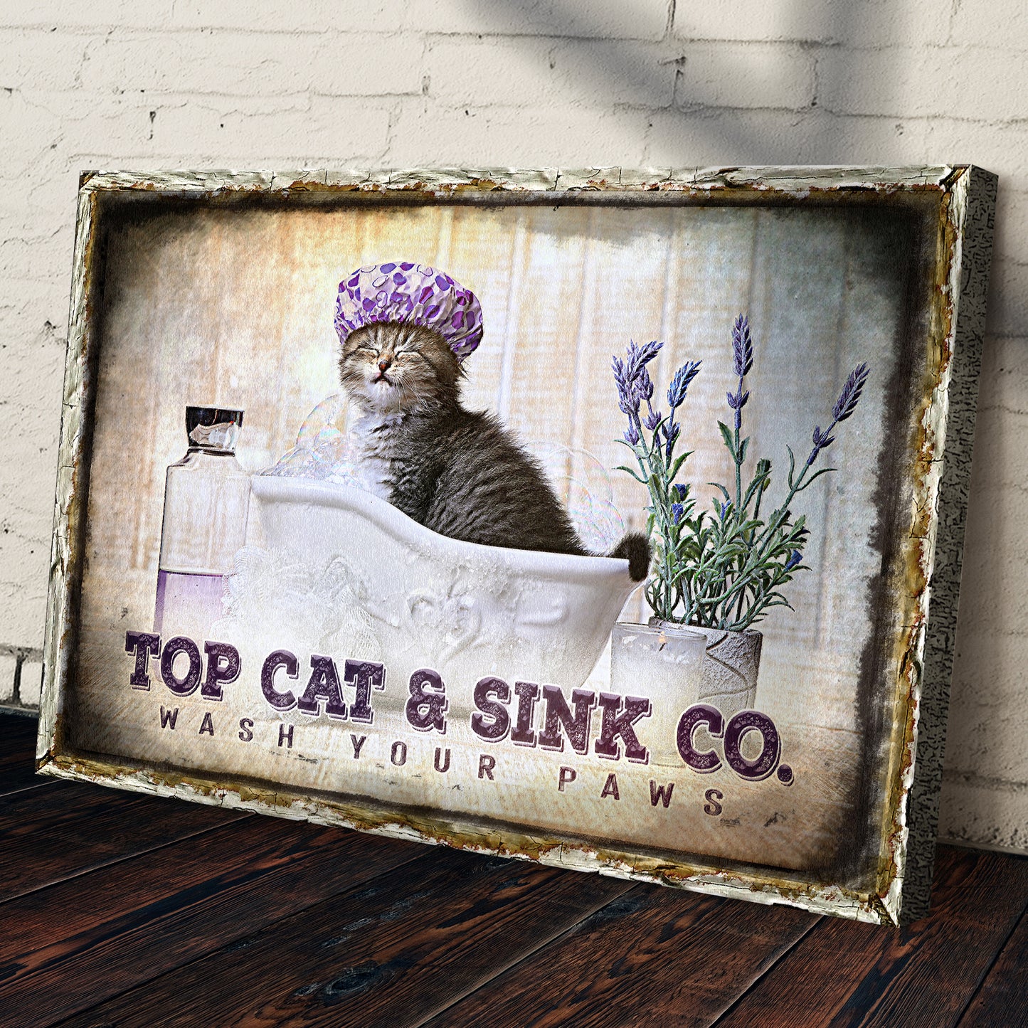 Wash Your Paws Sign Style 1 - Image by Tailored Canvases
