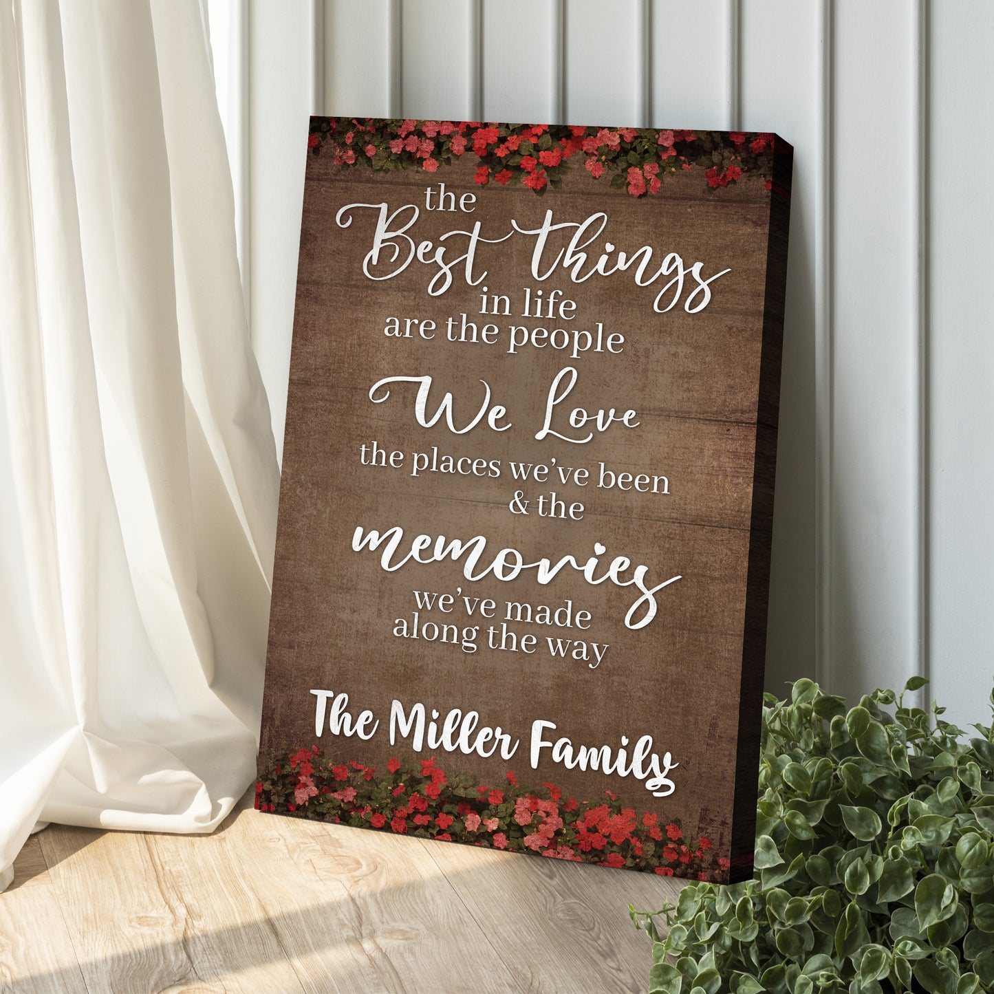 Best Things In Life Sign II Style 2 - Image by Tailored Canvases