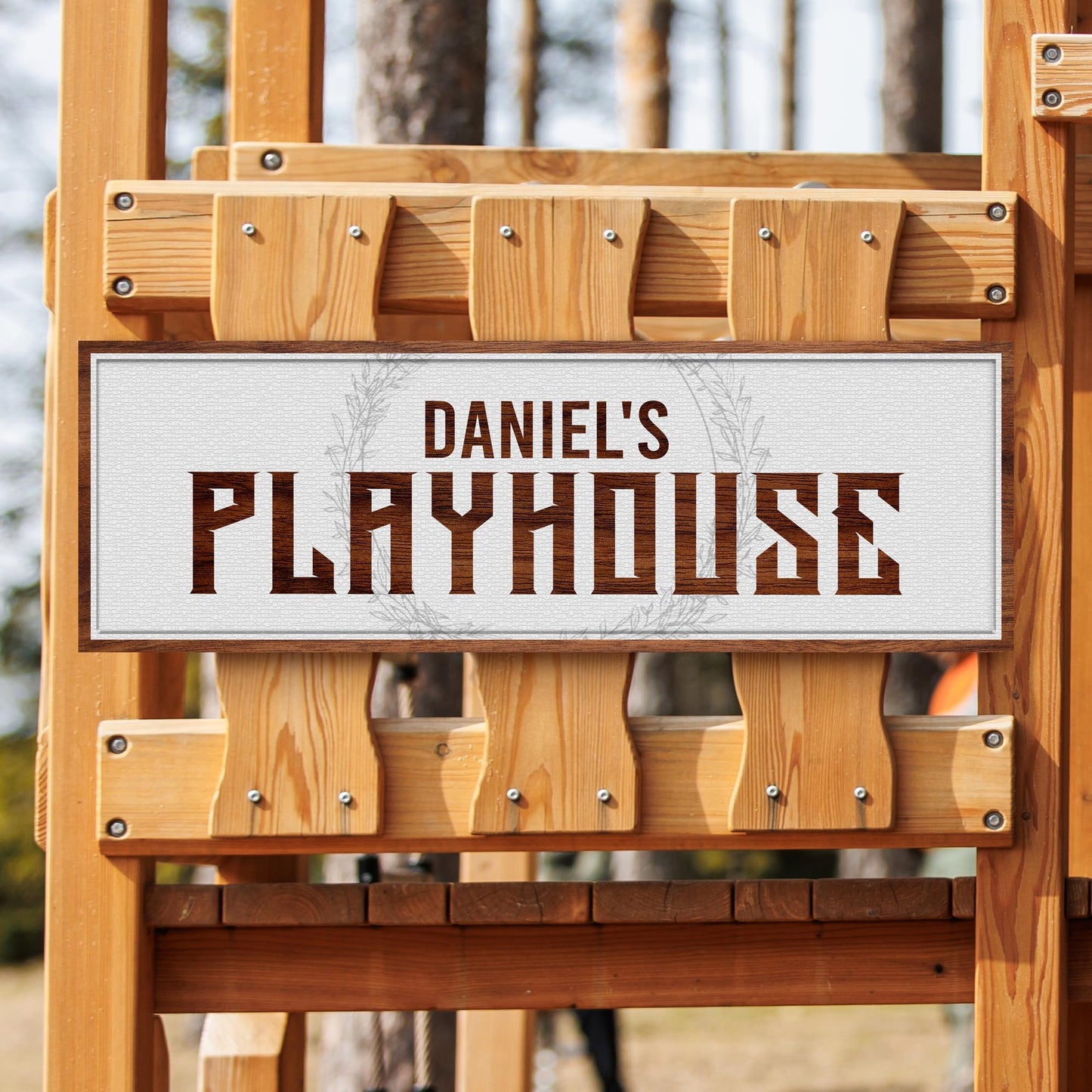 Kid Playhouse Sign - Image by Tailored Canvases