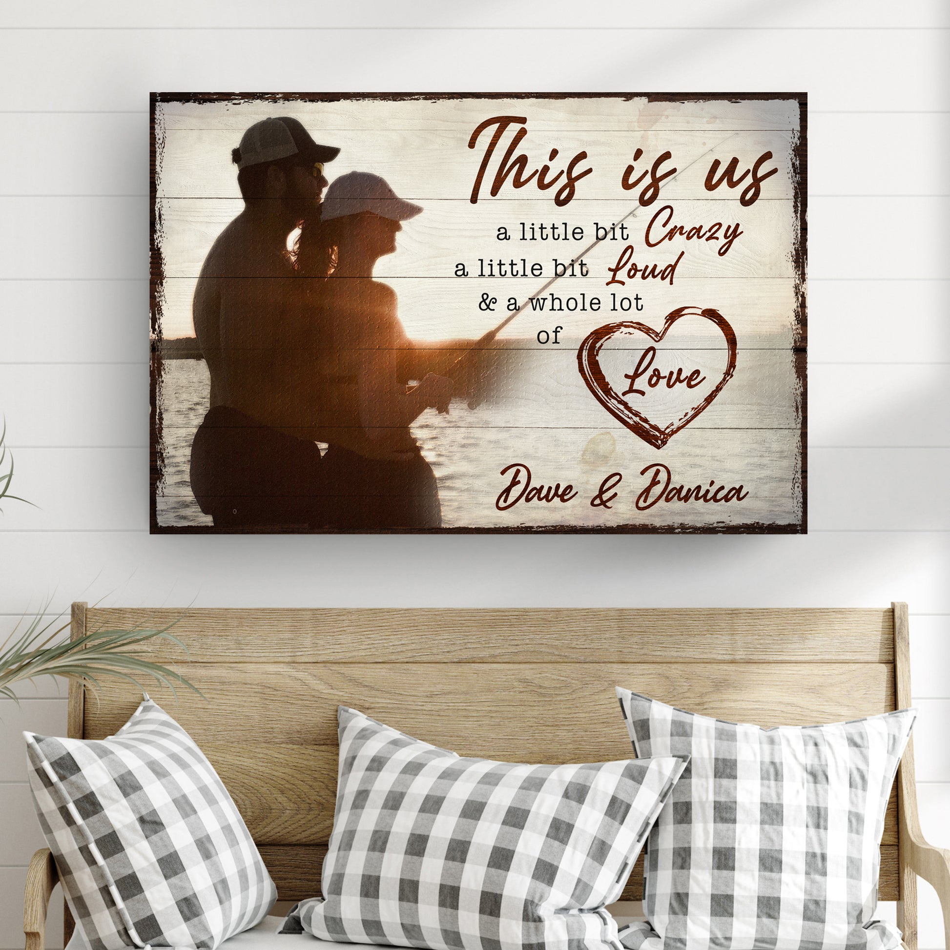 This Is Us Couple Sign - Image by Tailored Canvases