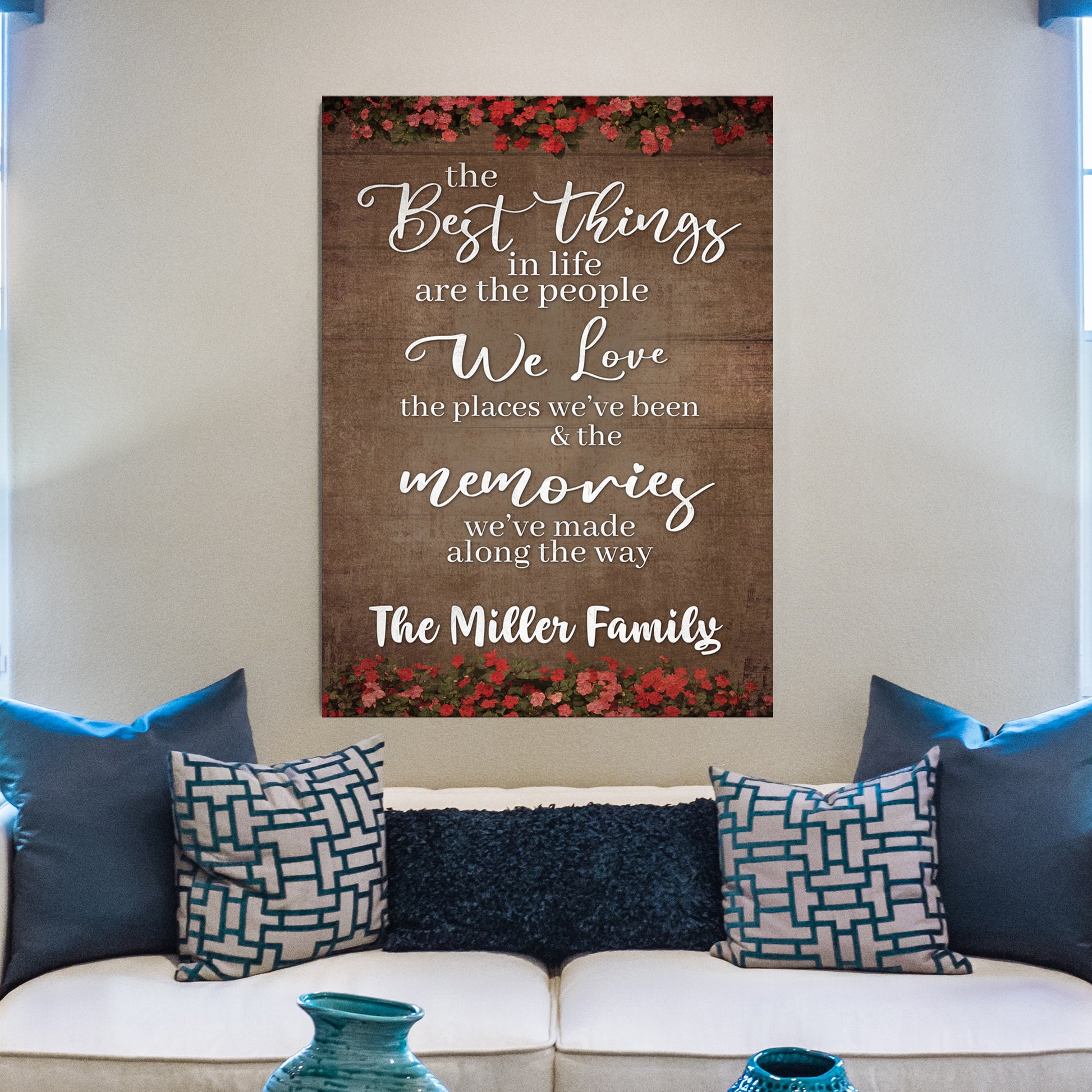 Best Things In Life Sign II - Image by Tailored Canvases 