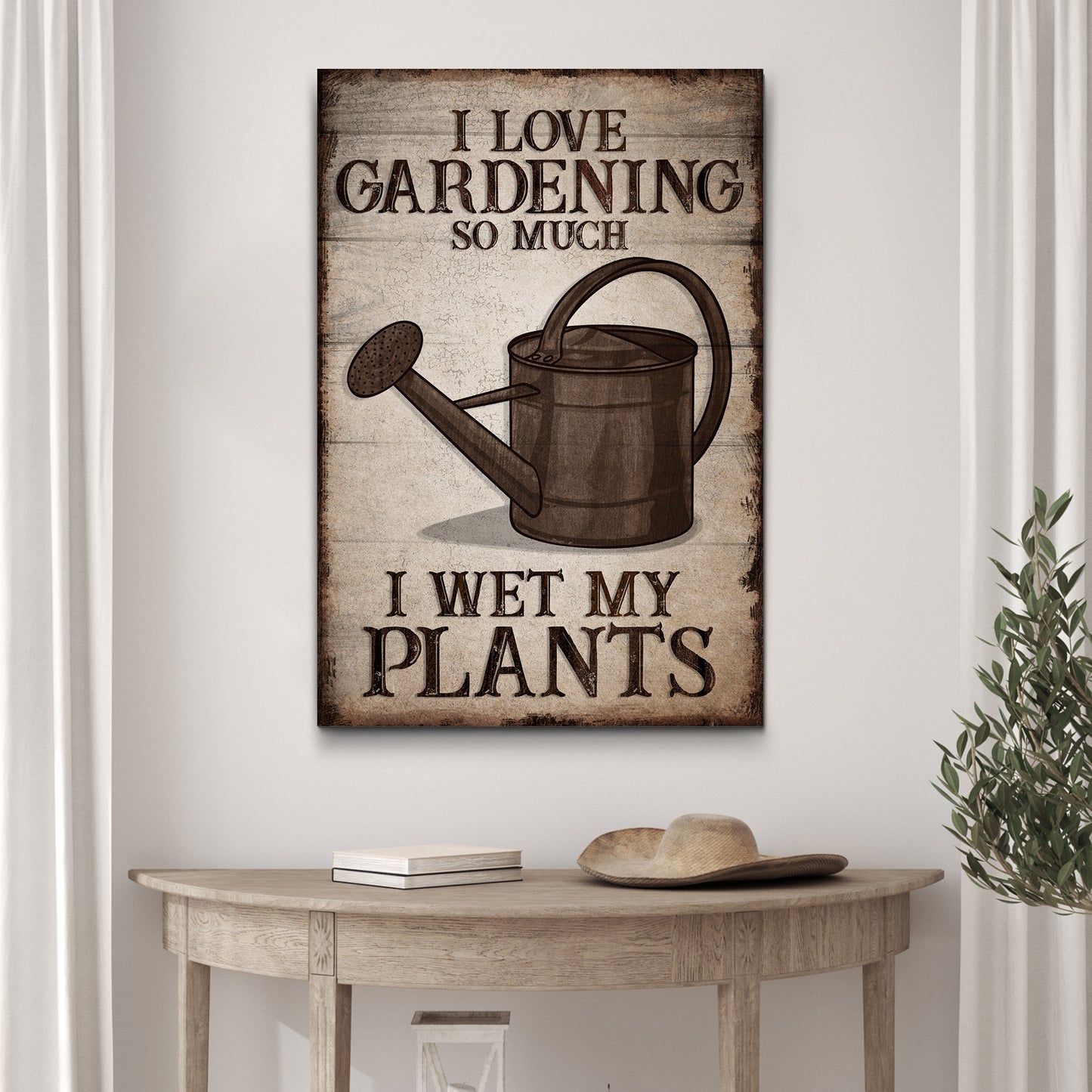 I Love Gardening So Much Sign Style 2 - Image by Tailored Canvases